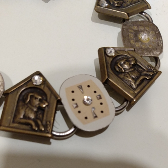 Lorraine Frances DOGGIE TIME OUT Bracelet Artistic Watch Face Dog Jewelry GIFT - Picture 7 of 7